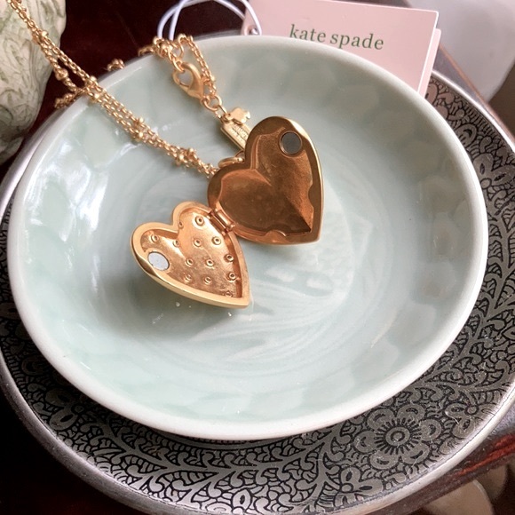 Kate Spade My Precious Heart Long Locket NWT - Picture 3 of 9